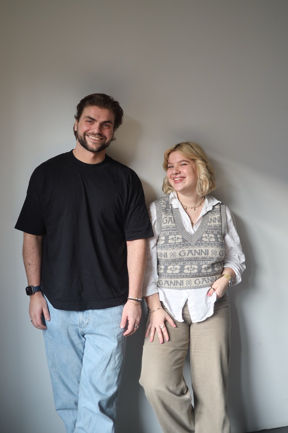 Edi und Konni im Studio